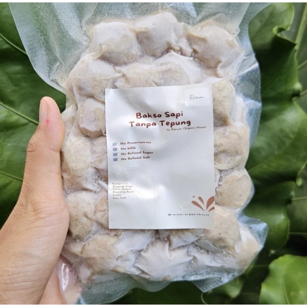 

Bakso Sapi Tanpa Tepung Gaps Approved