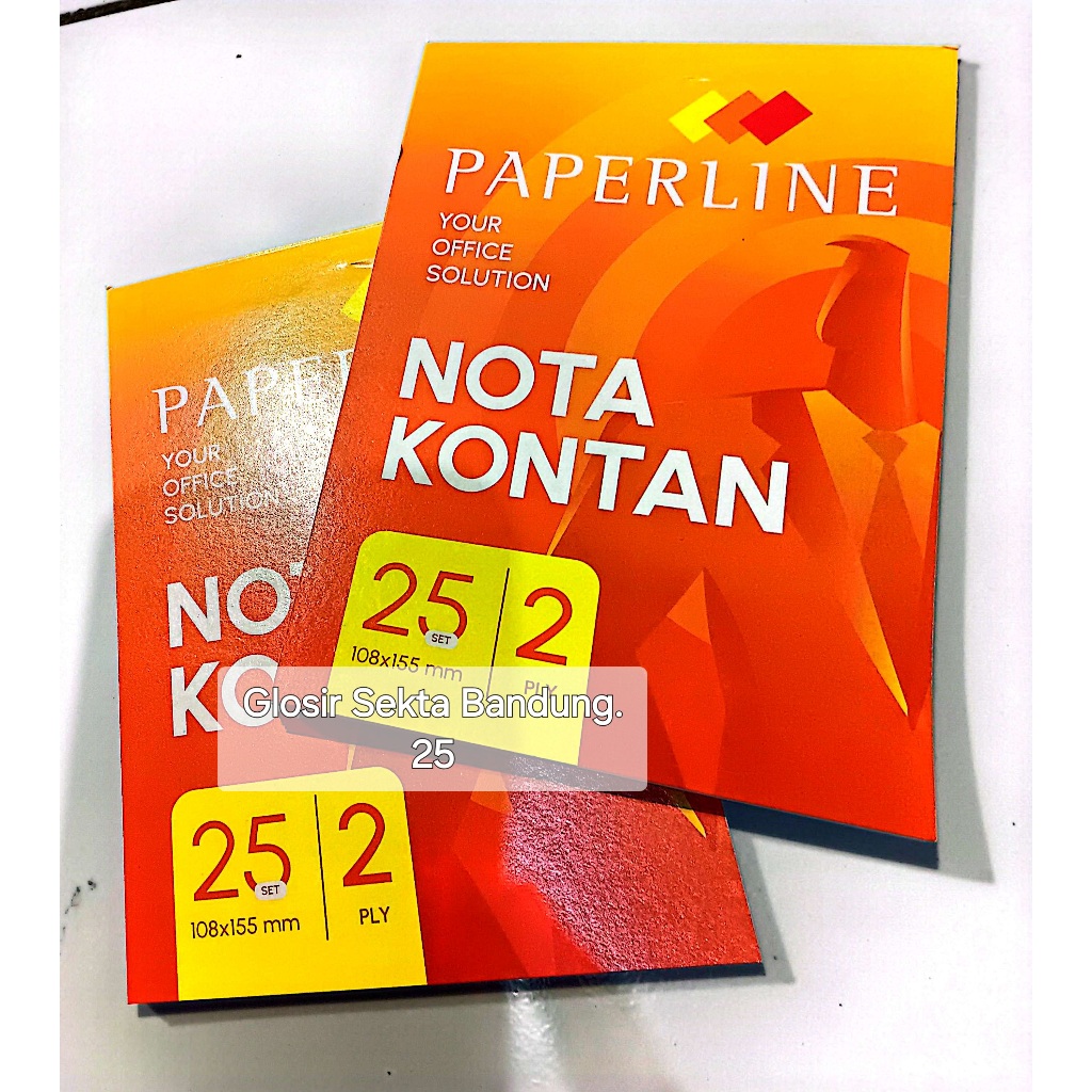 

[1pcs] Paperline Nota Kontan 2ply K2 NCR - PPL NK