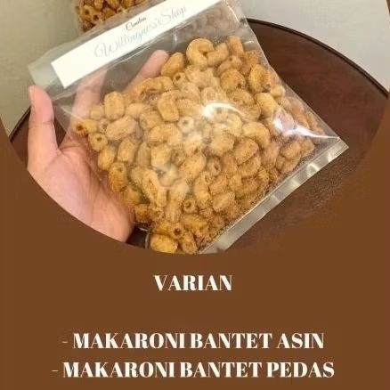 

WillingnessShop Cemilan Makaroni Bantet Pedas Gurih 125 Gram