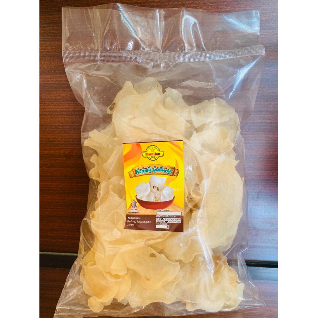 

Keripik Gadung Mentah Enak Gurih Khas Mojokerto 250 gram