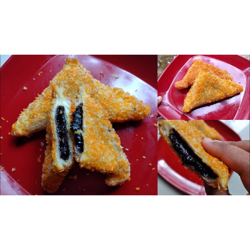 

Roti Goreng Coklat Crispy / Roti Goreng Segitiga/ 1 pack isi 5