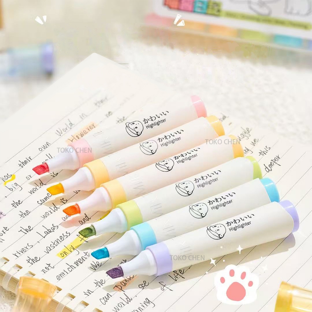 

Parfum highlighter isi 6/Fluorescene/Pastel