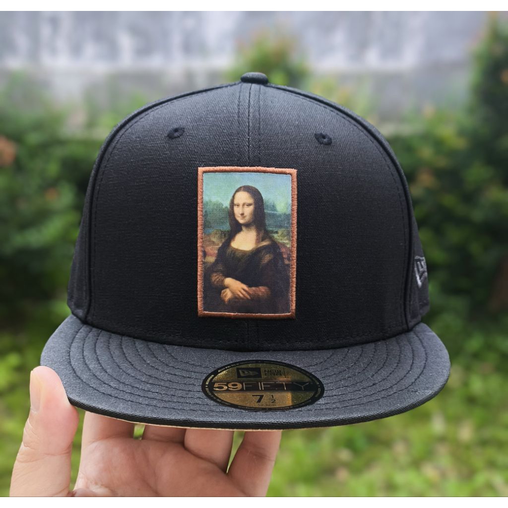 Topi New Era 59Fifty Size 7 1/2 Justfitteds Louvre Monalisa