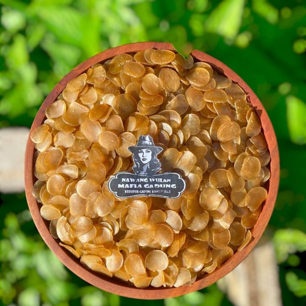 

KERUPUK Terasi Asli Krupuk Tiga Berlian M3ntah Coklat Rasa Bawang Gurih Enak Renyah Murah