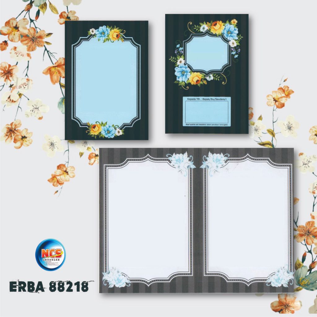 ERBA 88218 Blangko Undangan Kosong, Undangan Pernikahan Murah
