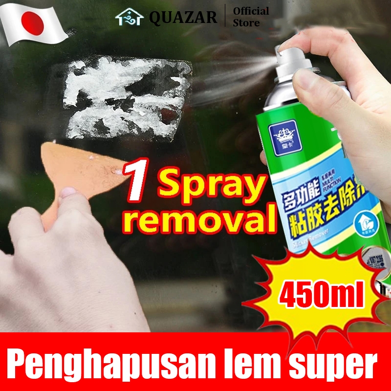 pembersih lem bekas sticker glue remover adhesive remover Remover Stickers Spray penghilang stiker