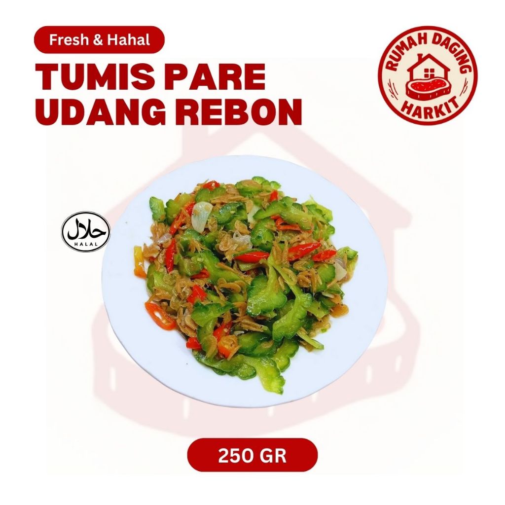 

Sayur Tumis Pare udang Rebon 250gr Kab Tangerang