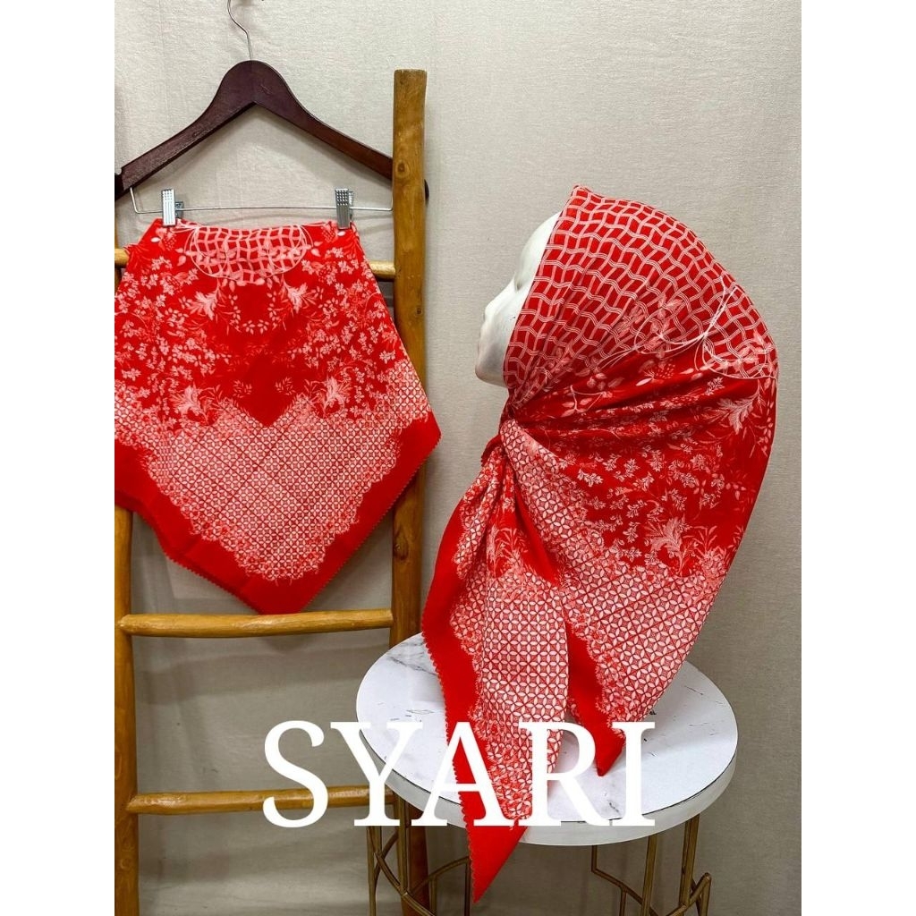 Segi empat Denai jumbo motif 130x130