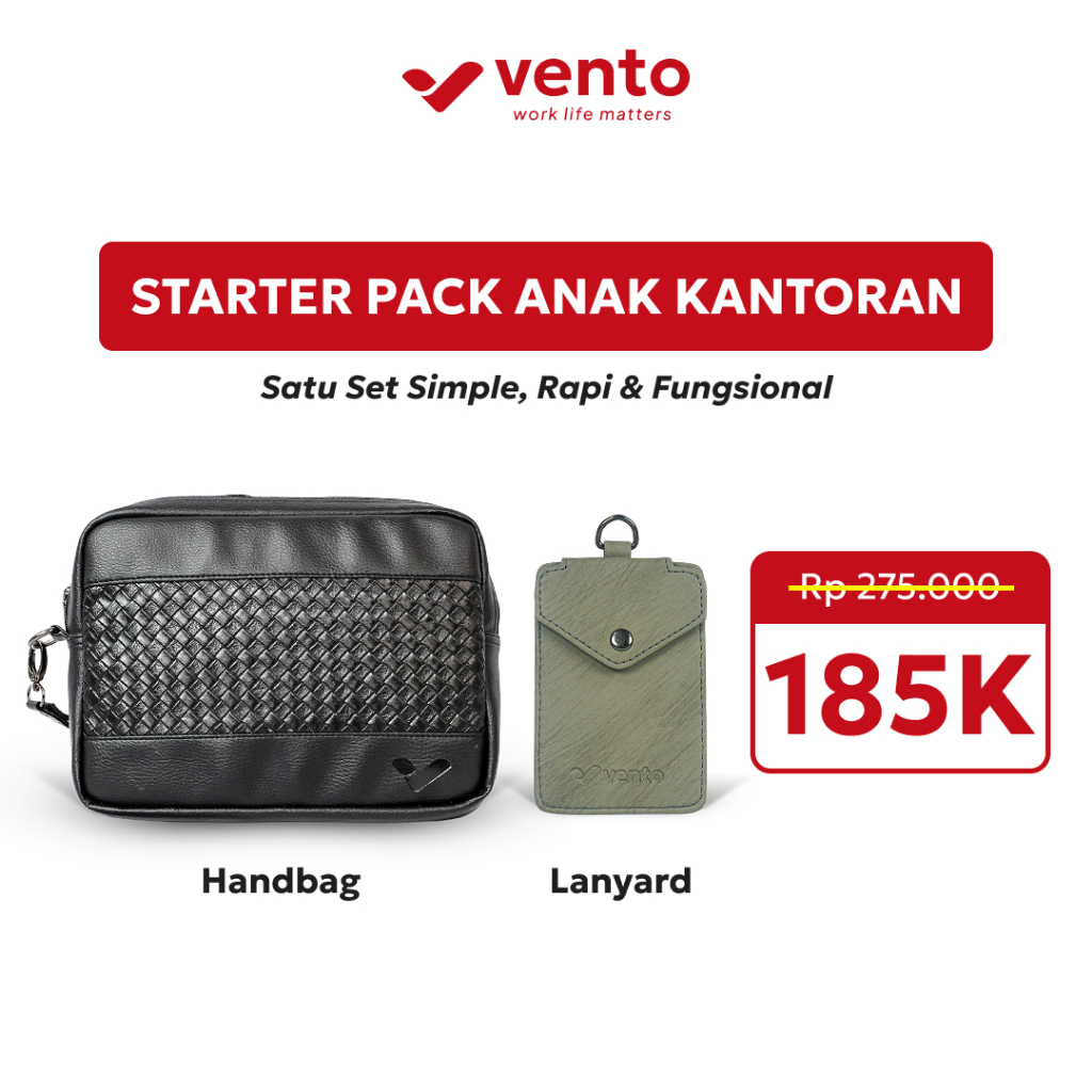 

[BUNDLE] Lanyard ID Card Holder Clutch Bag Handbag Pria Wanita Senandika Nata