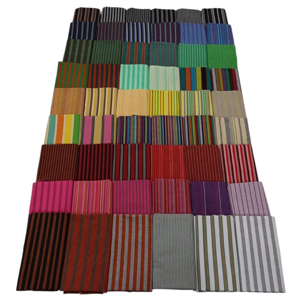 LURIK garis Halus/ Lurik katun / lurik prasojo / Lurik tenun halus