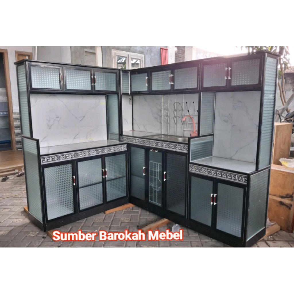 RAK KOMPOR & WASTAFEL LETTER L / SUDUT PINTU 16 (SEMARANG KOTA & SEKITARNYA)