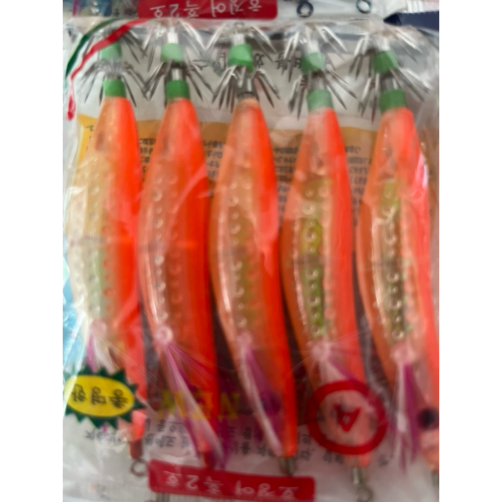 umpan cumi udang udangan warna