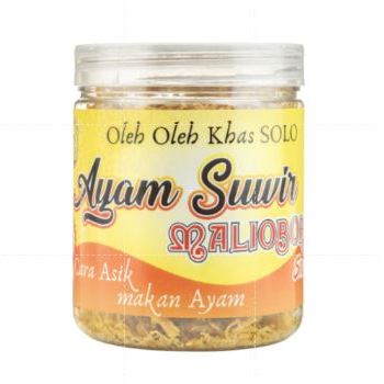 

Ayam Suwir Malioboro Toples 200 Gram - Daging Suwir Kering Suir Daging Ayam Kampung Asli Lauk Makan Siap Saji Khas Solo