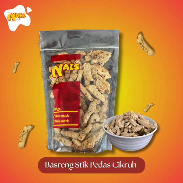 

Nais Snack - Basreng Stik Premium Pedas Daun Jeruk, Pedas Original, dan Asin Daun Jeruk 200gr