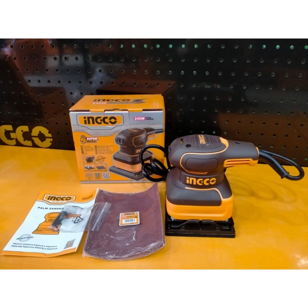 Mesin sander petak ingco PS2416