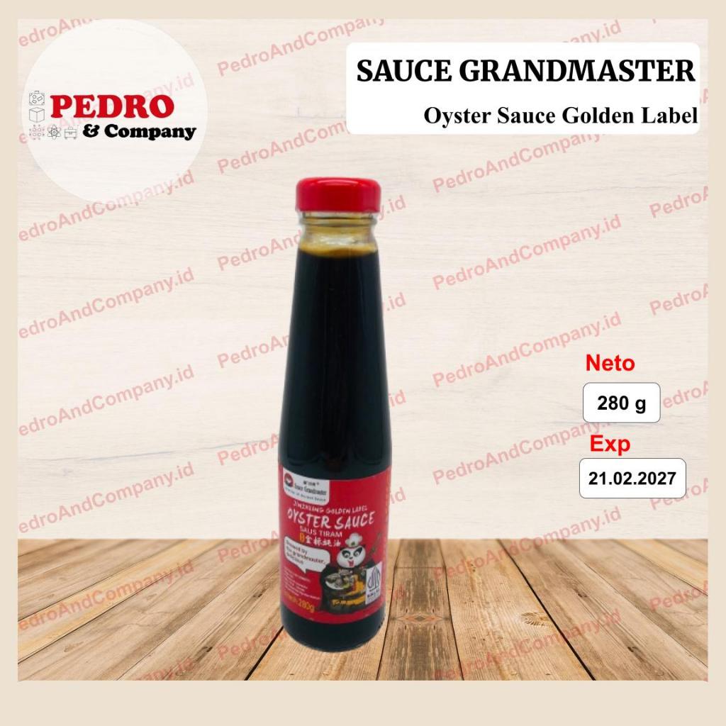 

Sauce Grandmaster Oyster Sauce 280 gram saus tiram