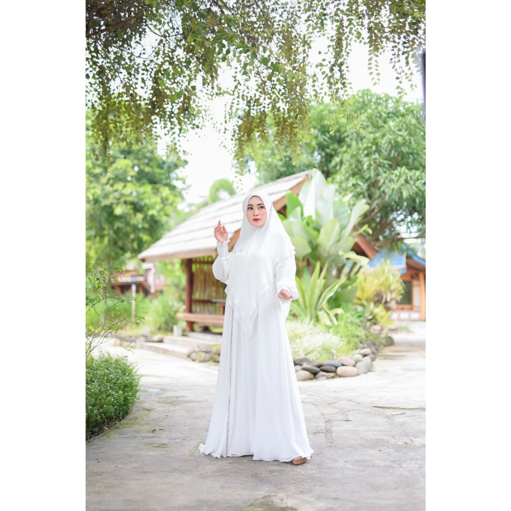 Tiasafara - Set Huzama Haji dan Umroh variasi Pleats