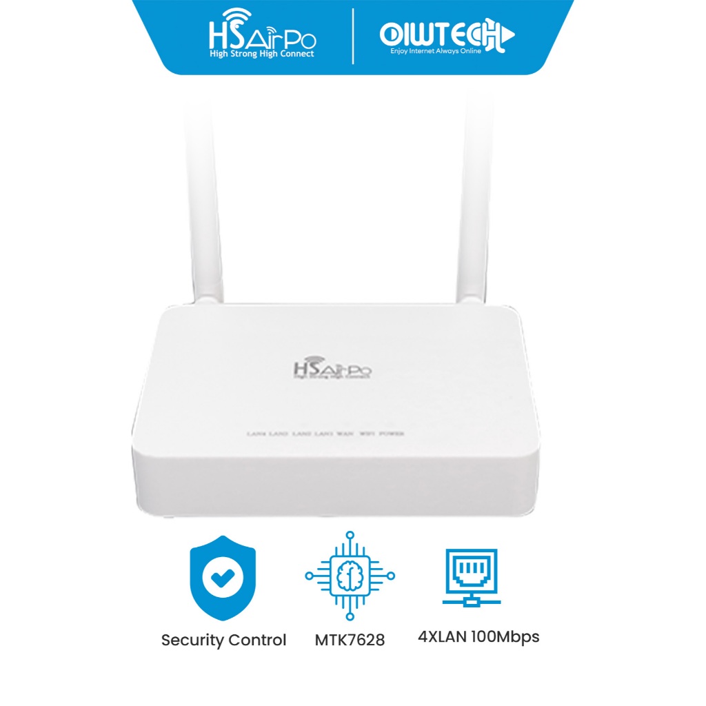 [Router WiFi + Wireless + 4 Port LAN] Router 300Mbps WiFi Stabil & Cepat untuk Rumah & Kantor Mudah 