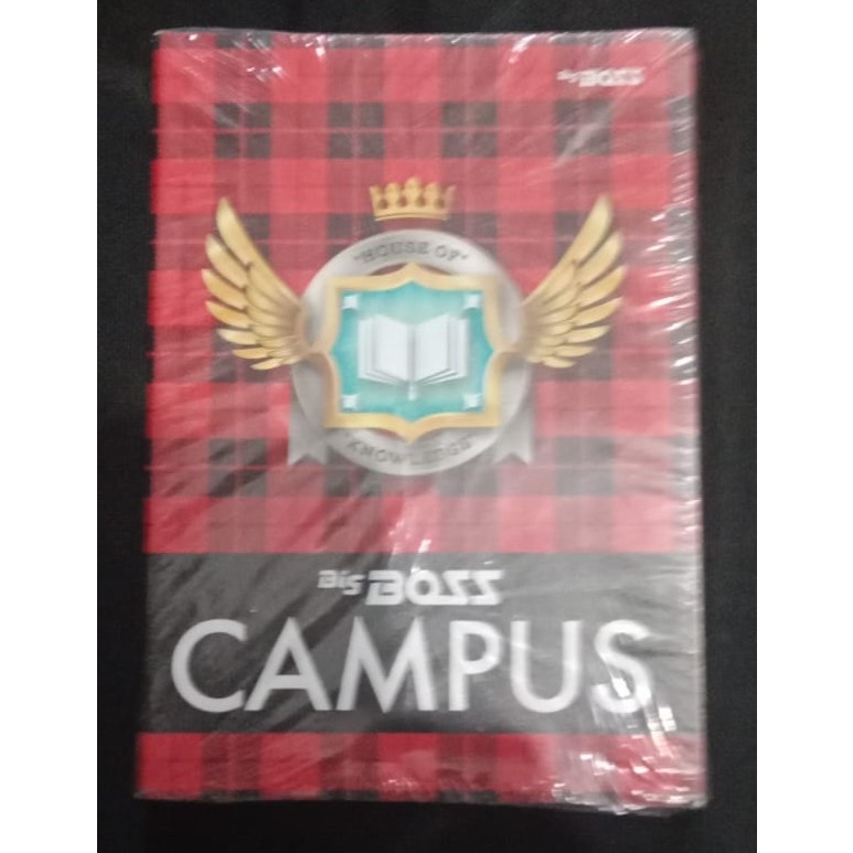 

Buku Tulis Campus Big Boss 1 Pak isi 10 pc 50 lembar/ Buku Satuan / Buku Catatan / Buku Sekolah Anak / Buku Tulis