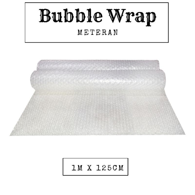 

BUBBLE WRAP ECER PER 125 CM X 200CM