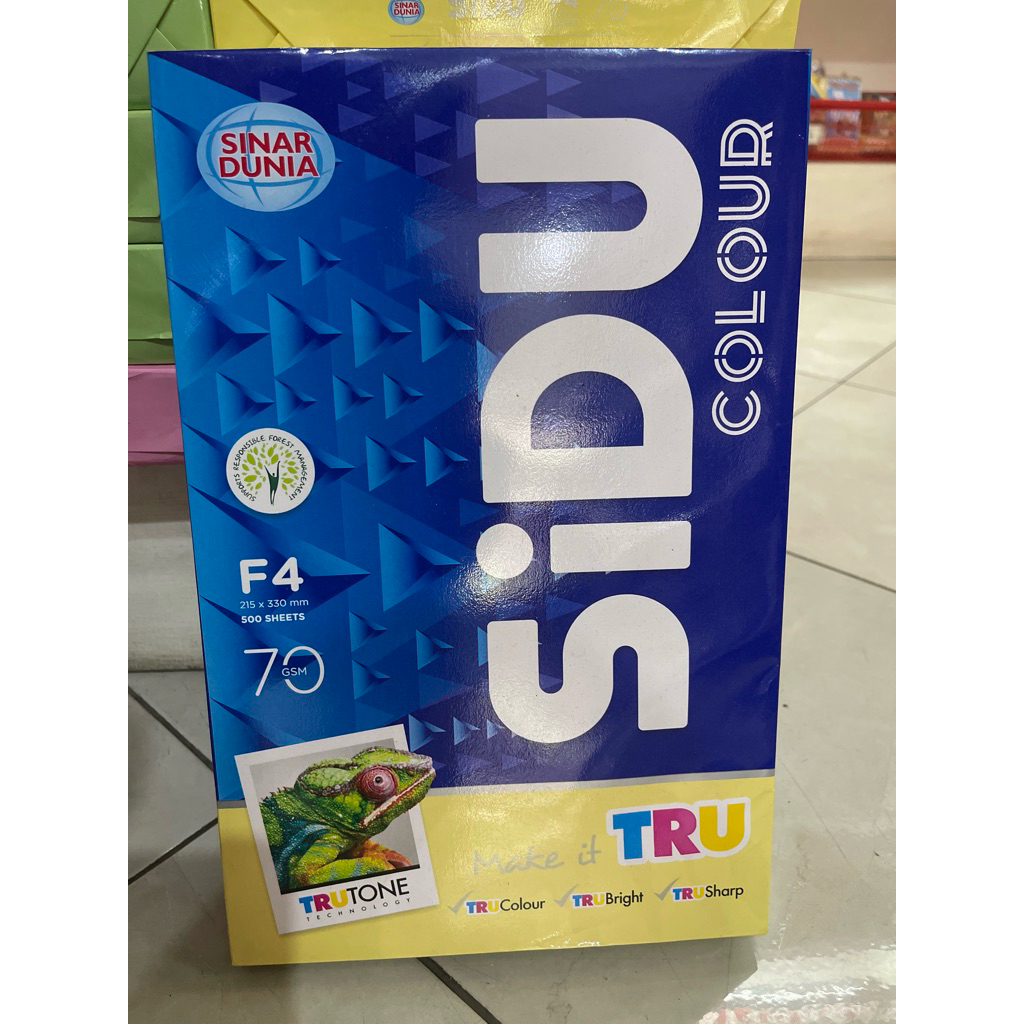 

SIDU KERTAS FOTOCOPY HVS 70 GRAM F4
