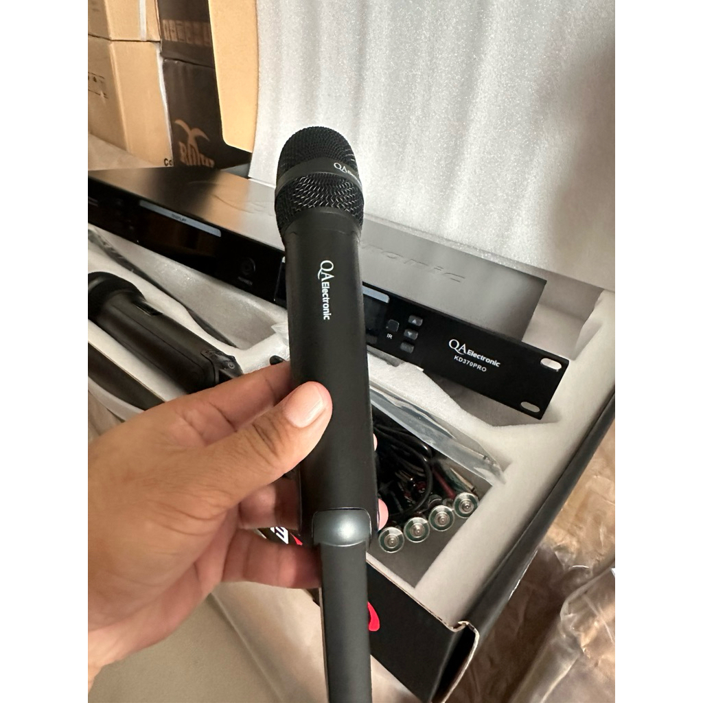Mic wireless qa Electronik kd370pro kd 370 pro original