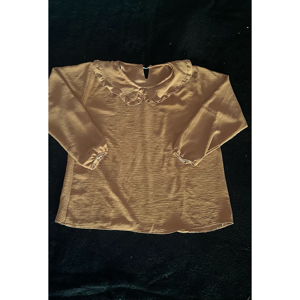 PRELOVED BLOUSE COKLAT