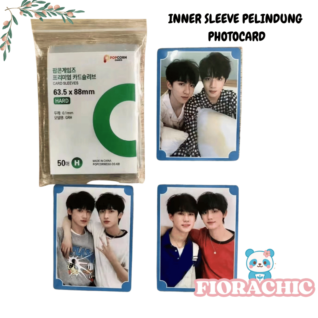 

FC- INNER SLEEVE PELINDUNG PHOTOCARD H785 PHOTOCARD PREMIUM HARD TYPE ISI 50 LEMBAR