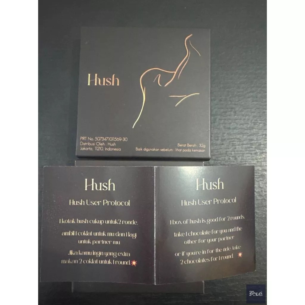 

Hush chocolate Dark Chocolate for couple 1 Box