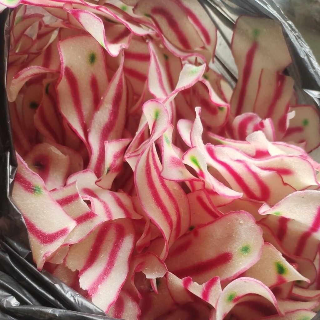 

Kerupuk Singkong Mentah Merah Putih