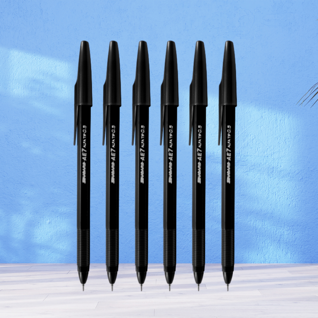 

Pulpen/Bolpen Standard AE7 0.5 mm Hitam SATUAN (1 Pcs)