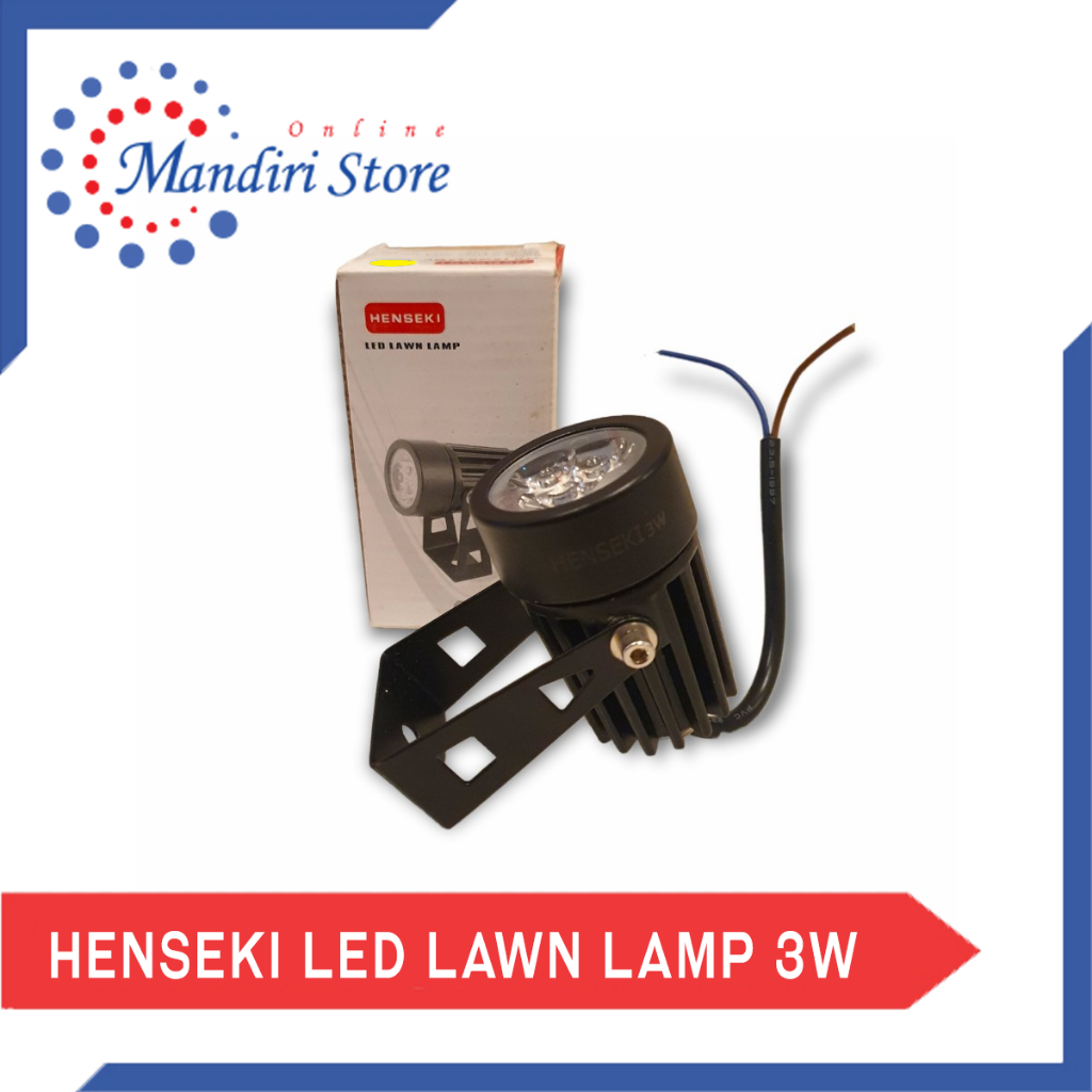 Henseki Led Lawn Lamp 3W - Yellow