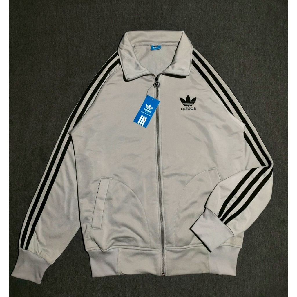 Jacket Adidas Tracktop Hitam Unisex Pria Wanita Premium Quality/Jaket Pria Basic Tracktop Olahraga