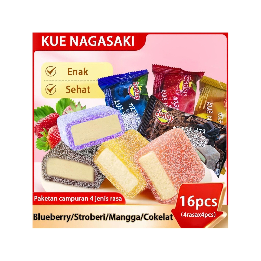 

CONLEY KUE NAGASAKI 1 DUS MIX 16PCS