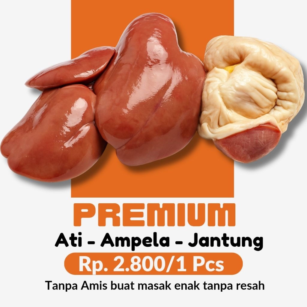 

New Product Ati & Ampela Ayam packaging vacuum isi 5 - sudah Bersih + penyimpanan maksimal