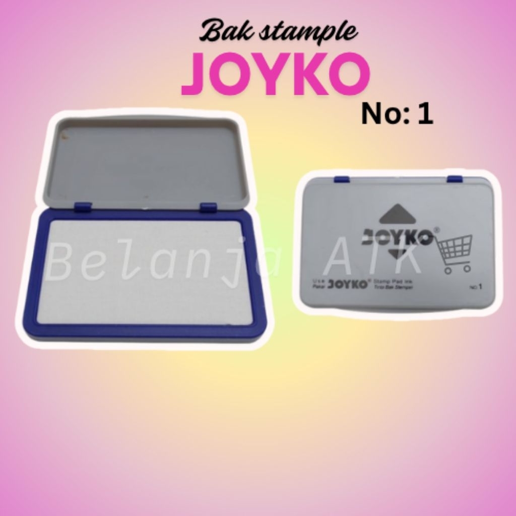 

tempat stemple, Bak Stemple Cap Joyko ukuran no 1 dan no 0