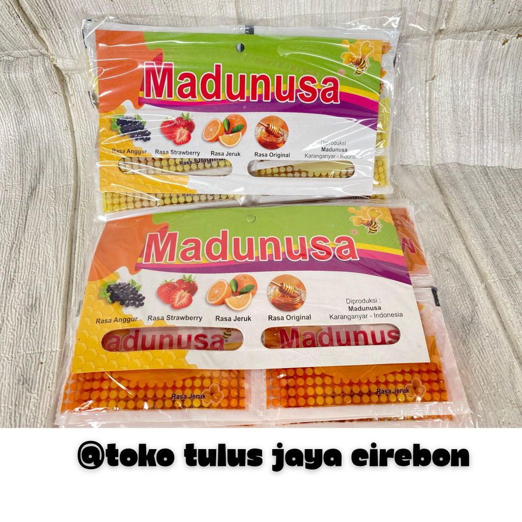 

MADUNUSA ISI 20 SACHET RASA JERUK / Madu Nusa Sachet