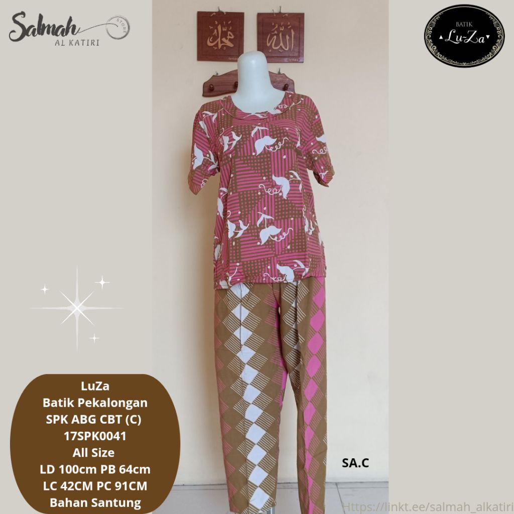 Daster LuZa Batik Pekalongan SPK ABG CBT (C)