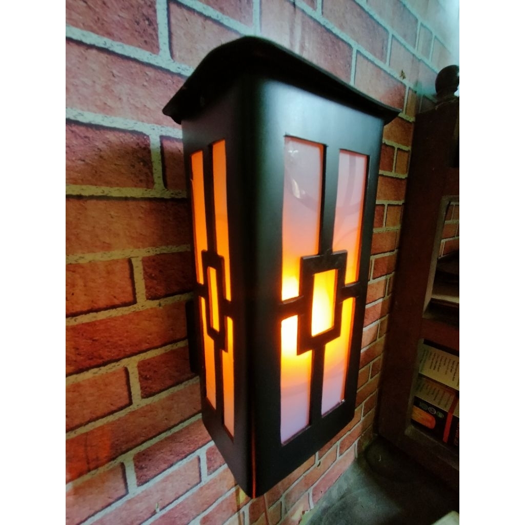 [BISA COD] LAMPU PILAR / LAMPU TAMAN / LAMPU TERAS / LAMPU OUTDOOR/ LAMPU API / LAMPU MINIMALIS