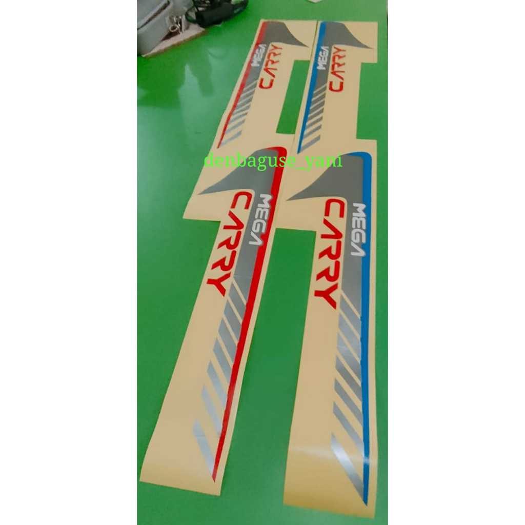 Stiker list body Mega Carry APV / Sticker Body pintu Mega Carry apv pick up pick up APV suzuki