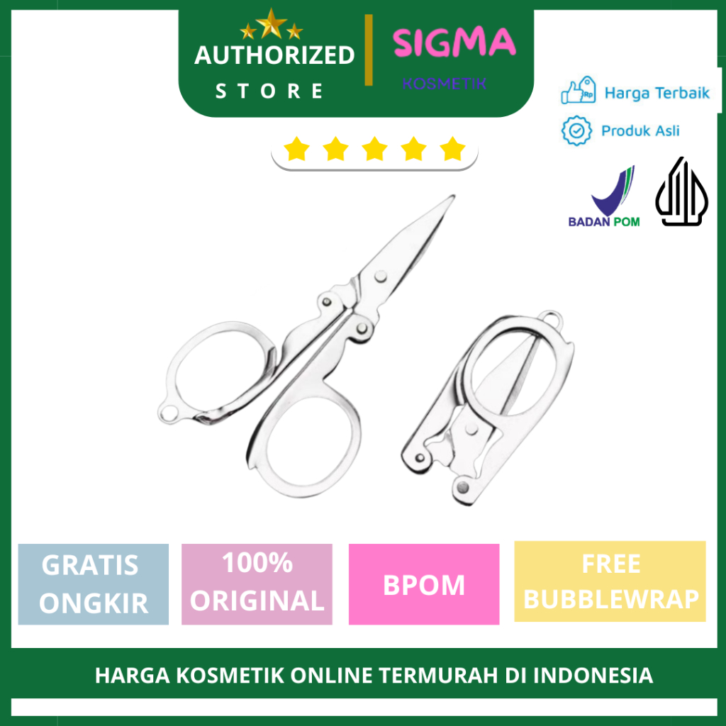 

SIGMA KOSMETIK - GUNTING KECIL / GUNTING LIPAT MINI /
