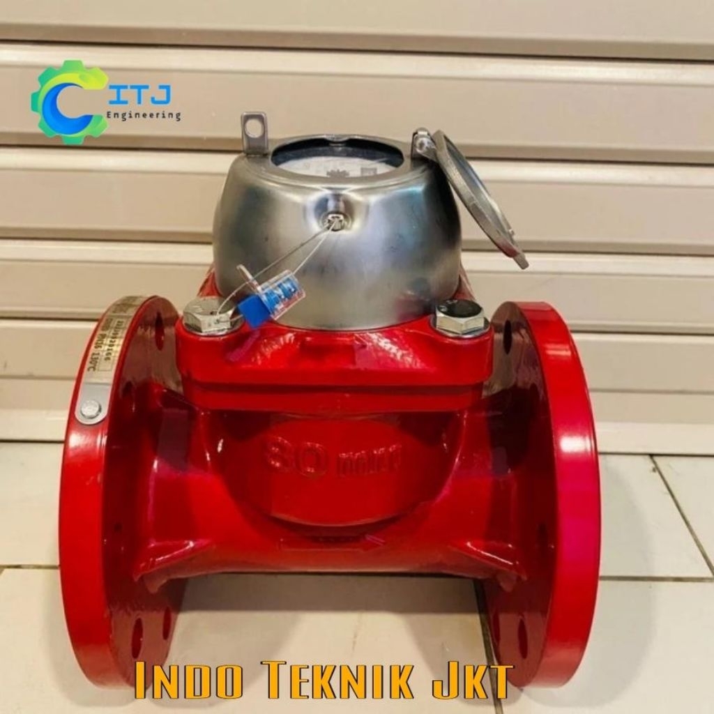 FLOW METER AIR LIMBAH 4 INCH - FLOW METER AIR PANAS 130 DERAJAT 4 INCH