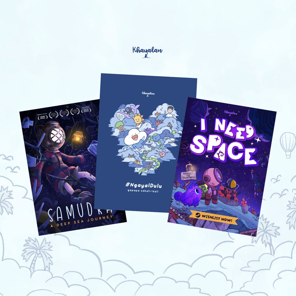 

POSTCARDS BUNDLE | SAMUDRA - NAWA LOVE - I NEED SPACE