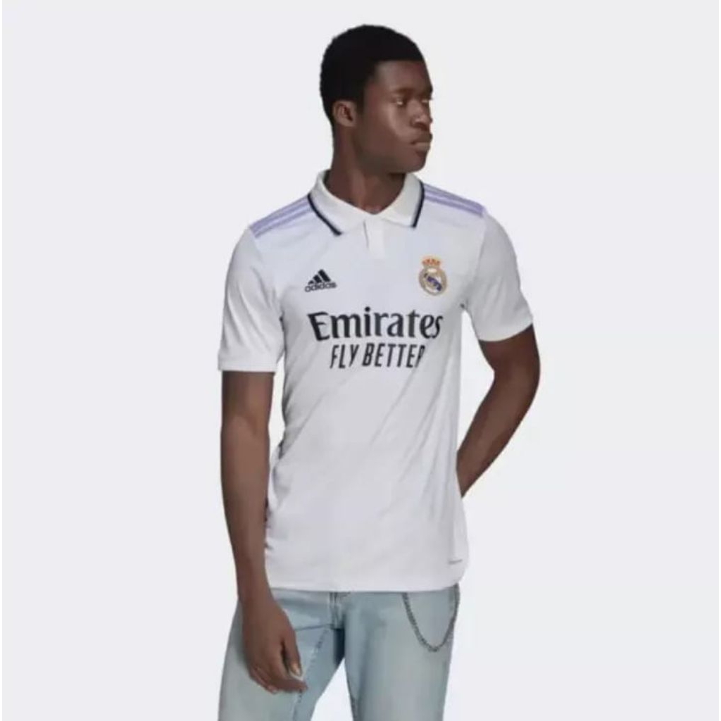 jersey Adidas KW grade ORI. jersey Real Madrid 2022 Emirates Fly Better - White