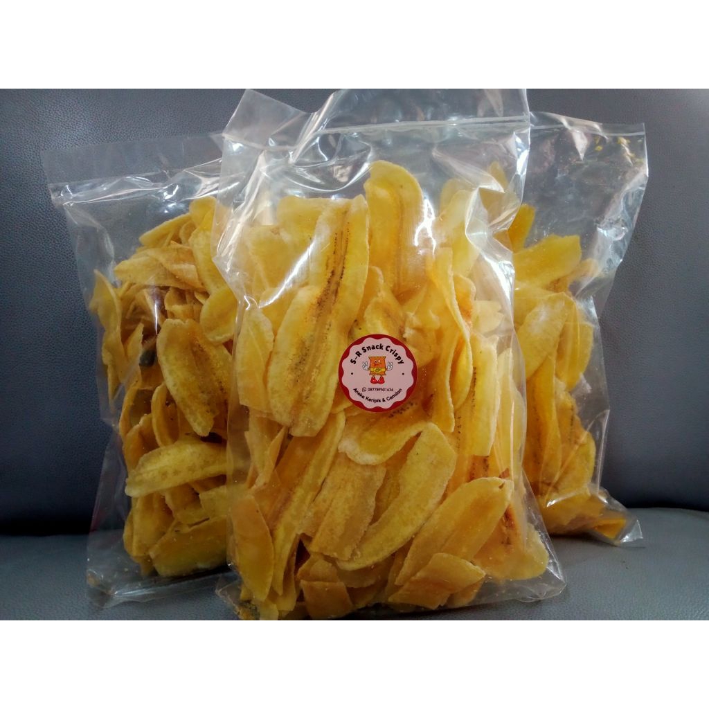 

KRIPIK PISANG ORIGINAL (PERPADUAN RASA ASIN DAN MANIS) 200 GRAM
