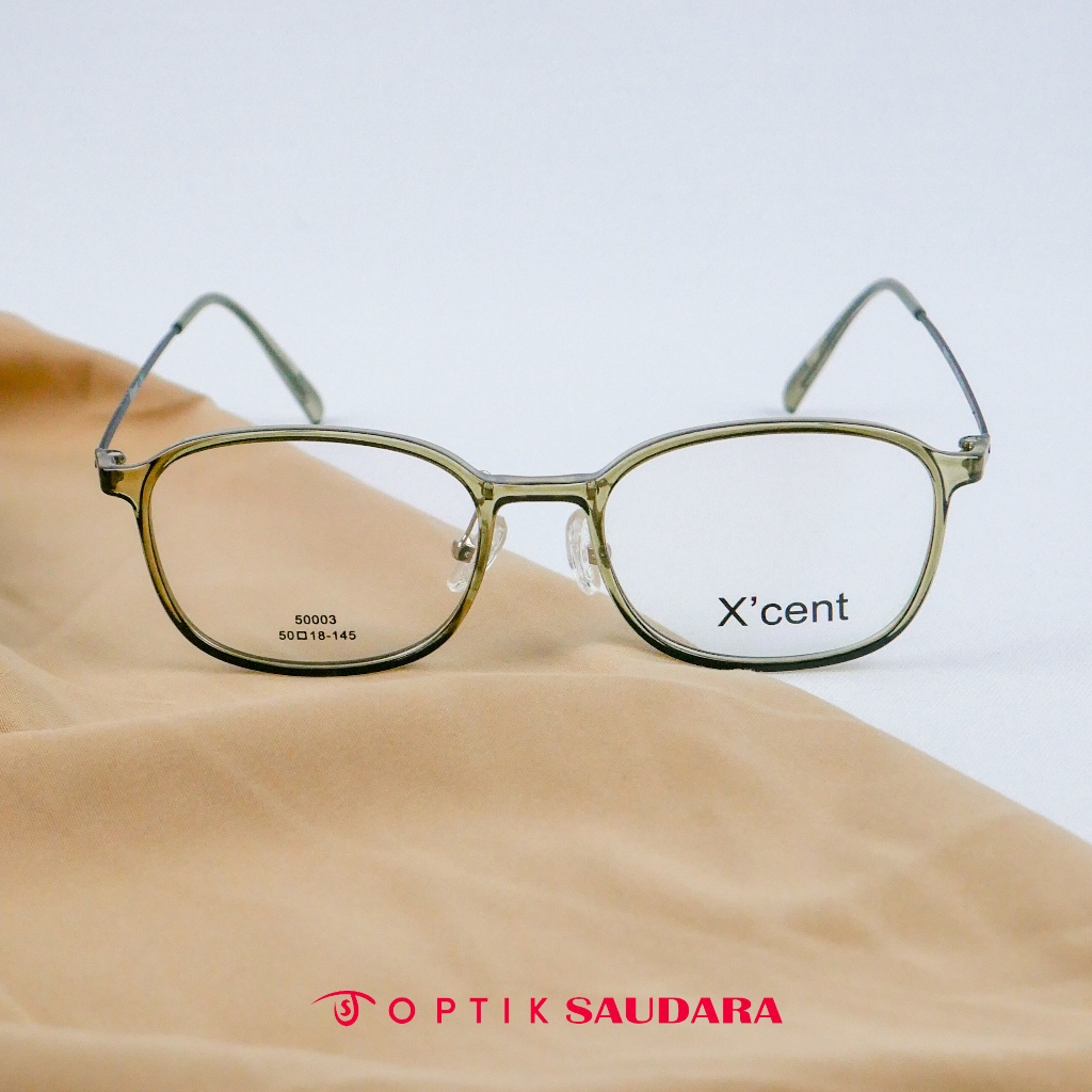 Optik Saudara - Frame Xcent - Kacamata Unisex Modern Style Fashionable F XC50003 C11 50