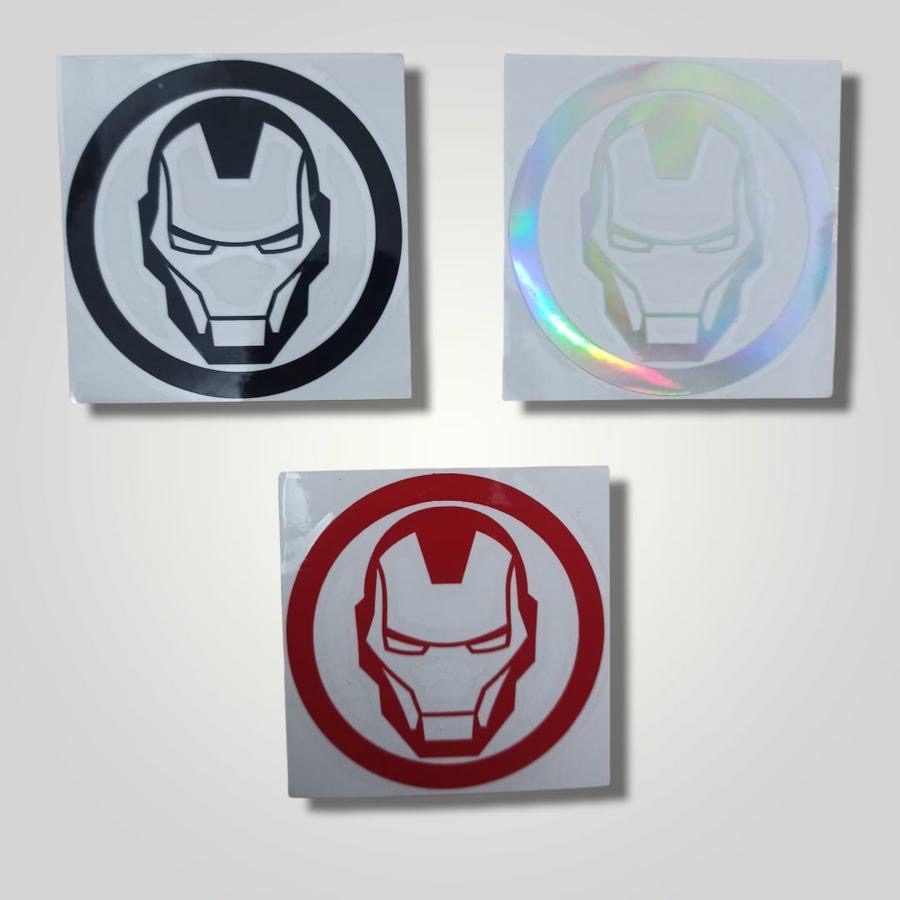 cutting Stiker sticker iron man hero mobil motor dinding helm sepeda toko cica murah