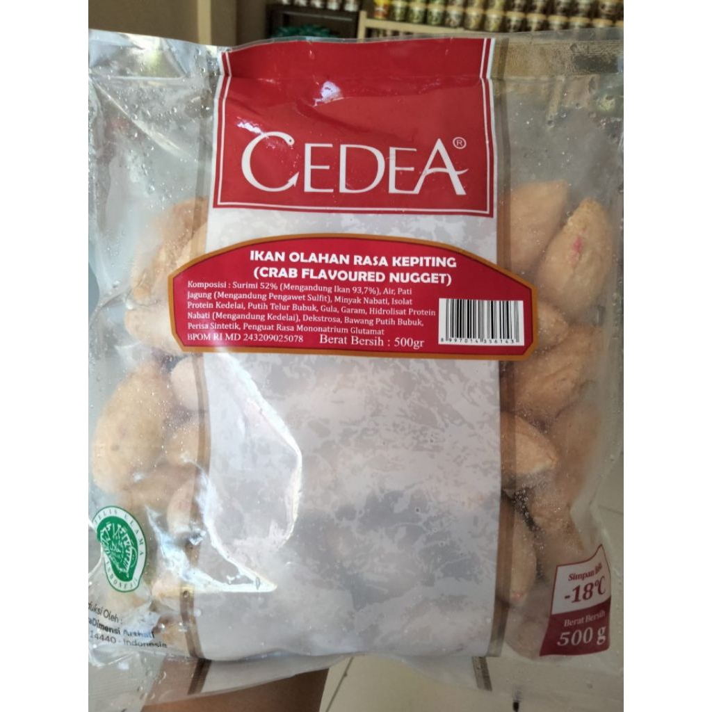 

cedea ikan olahan rasa kepiting