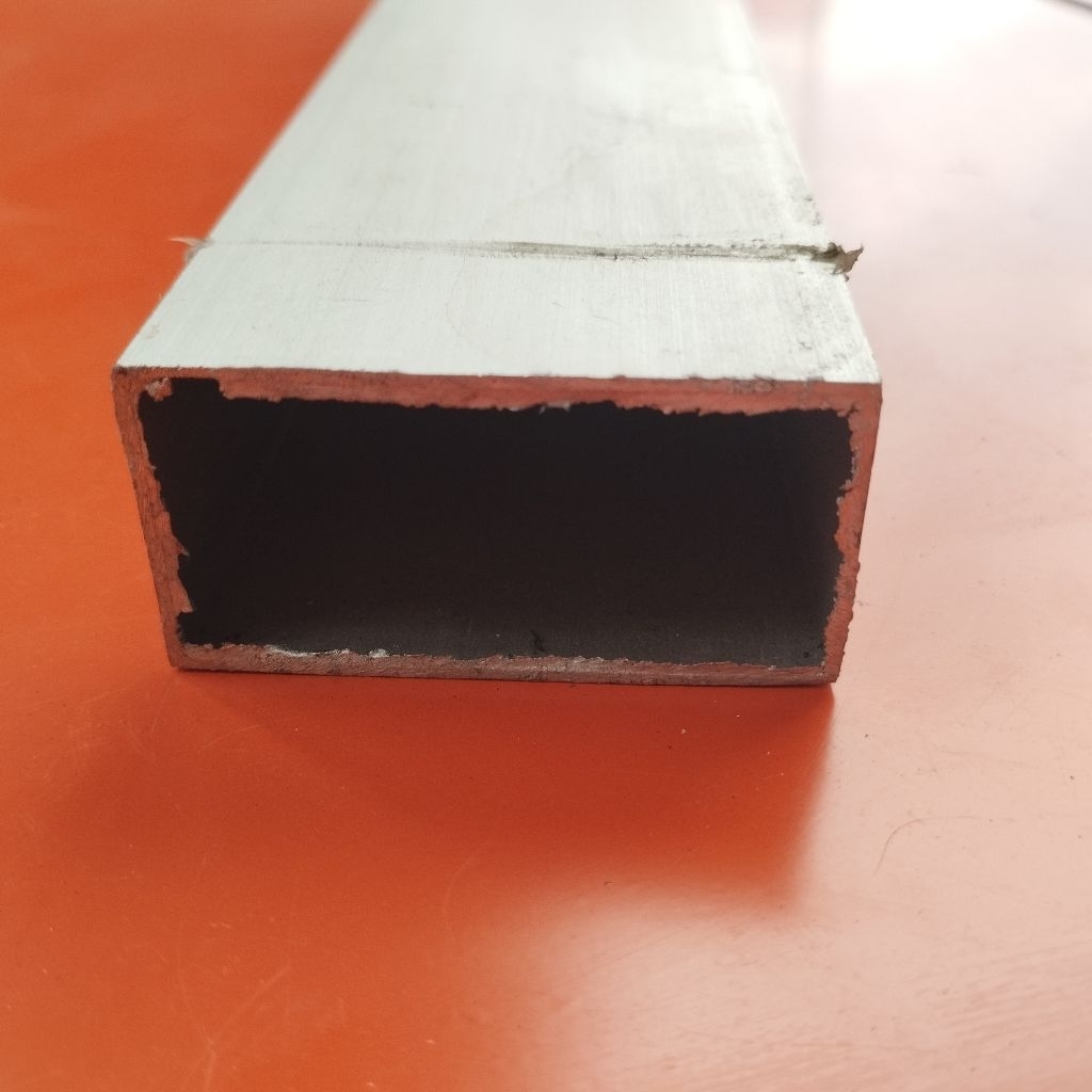 Alumunium Batangan Holo 2234 Coklat/Putih/Silver