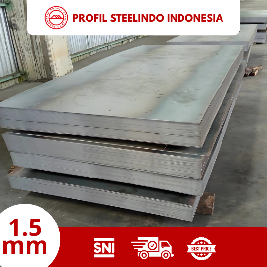 Besi Plat Hitam 1.5mm SNI